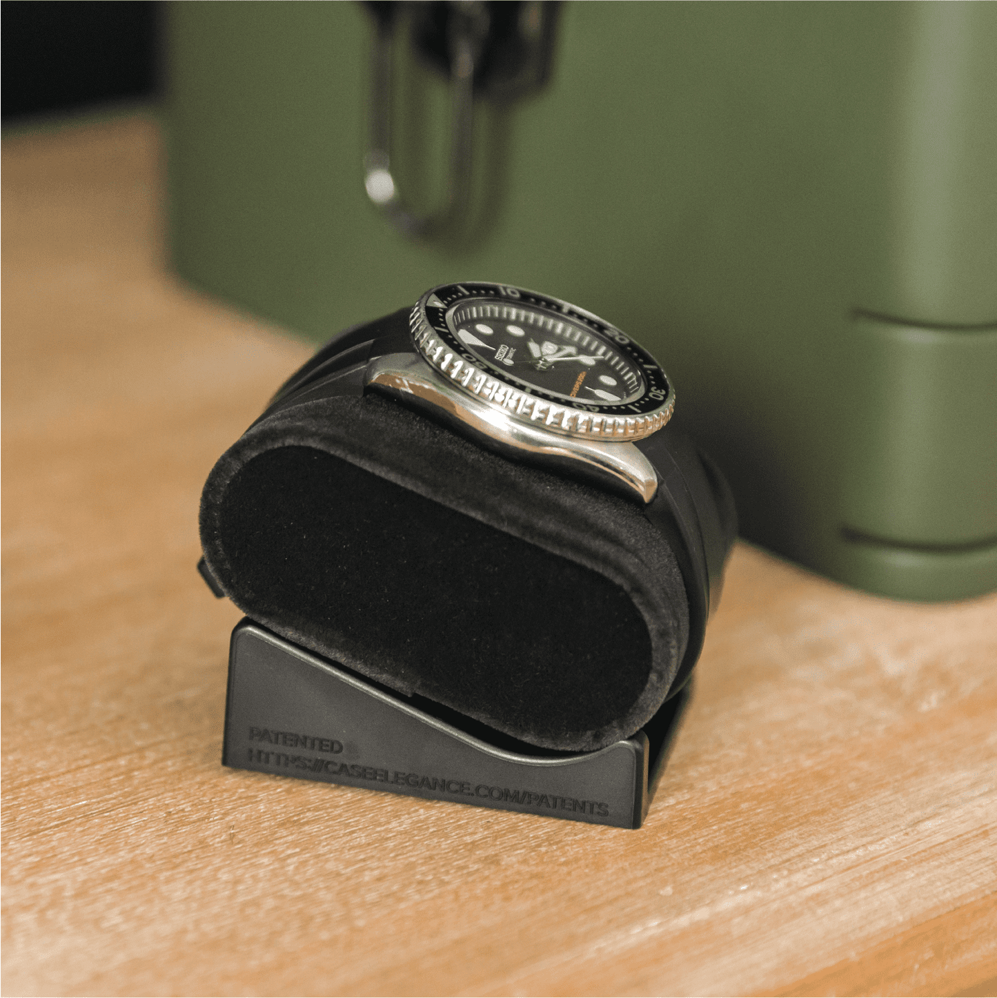 Green Military Modular Watch Box