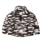 HOLDEN DOWN HALF ZIP Jacket - ZEBRA