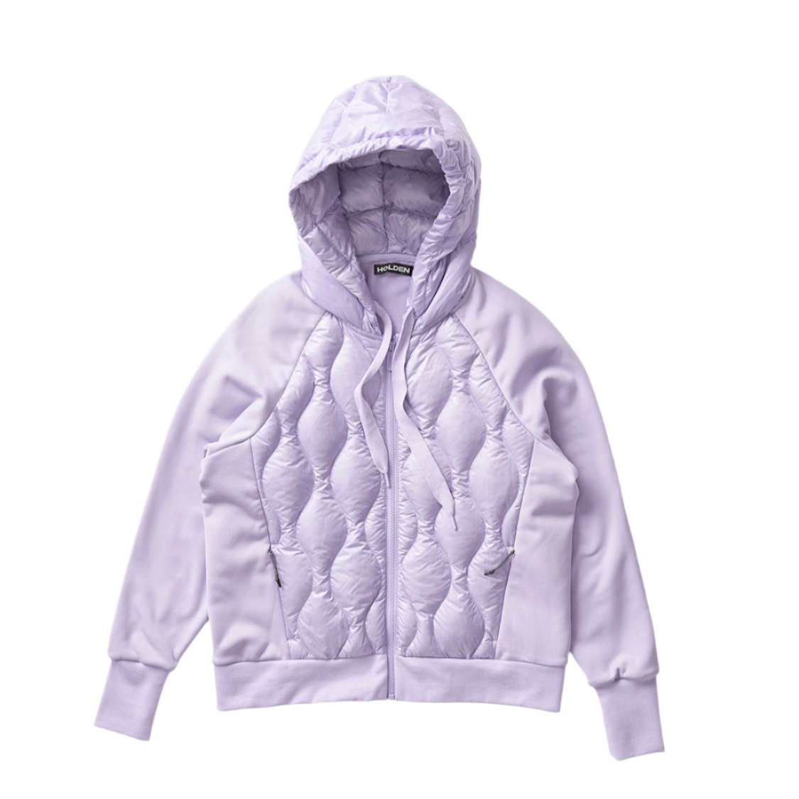 Holden W DOWN ZIP HOODIE - Lavender