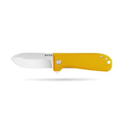 Wesn The Allman Pocket Knife Mustard G10