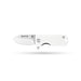 WESN Microblade Keychain Knife - White G10 x Titanium