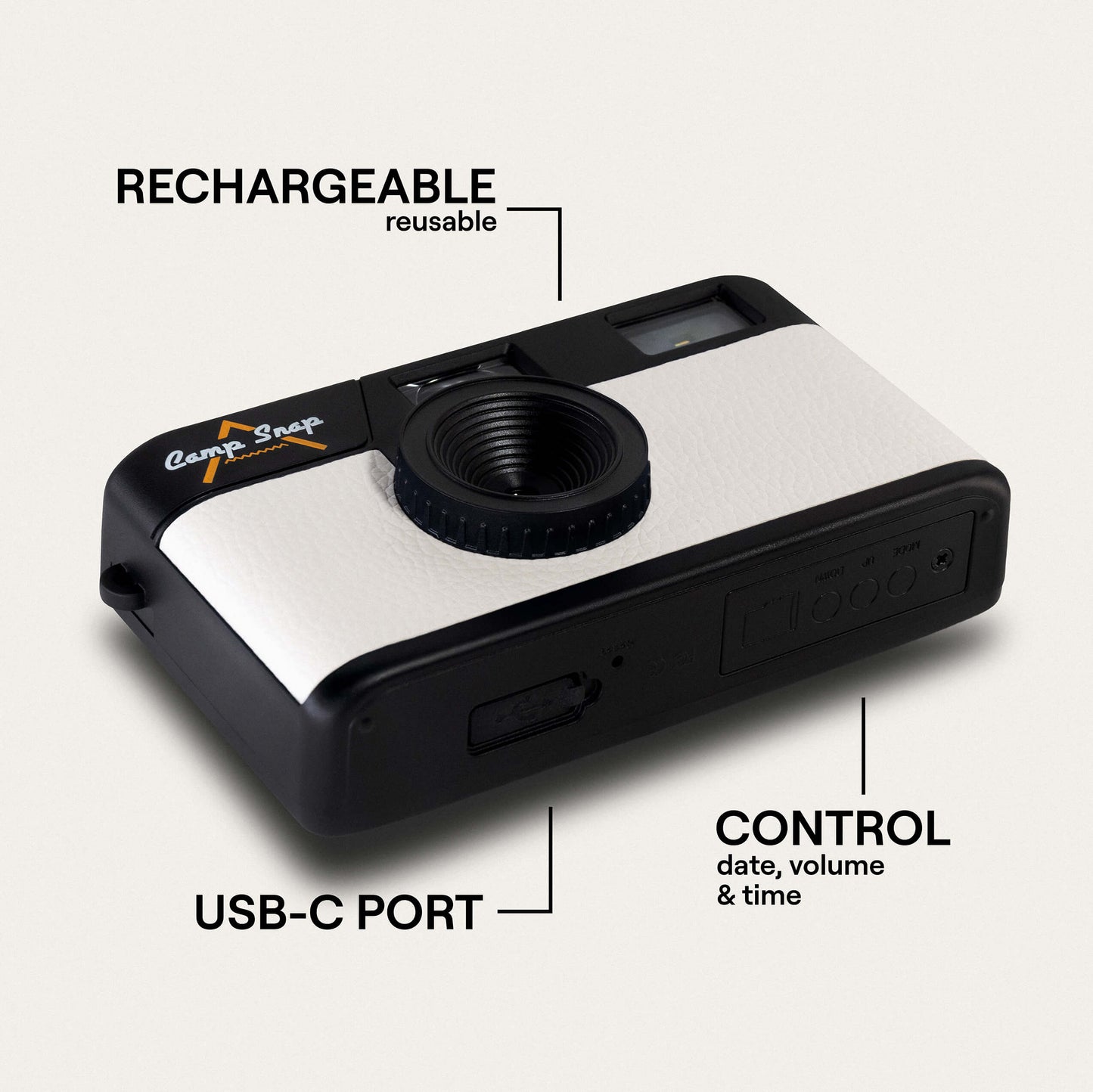 Camp Snap Screen-Free Digital Camera