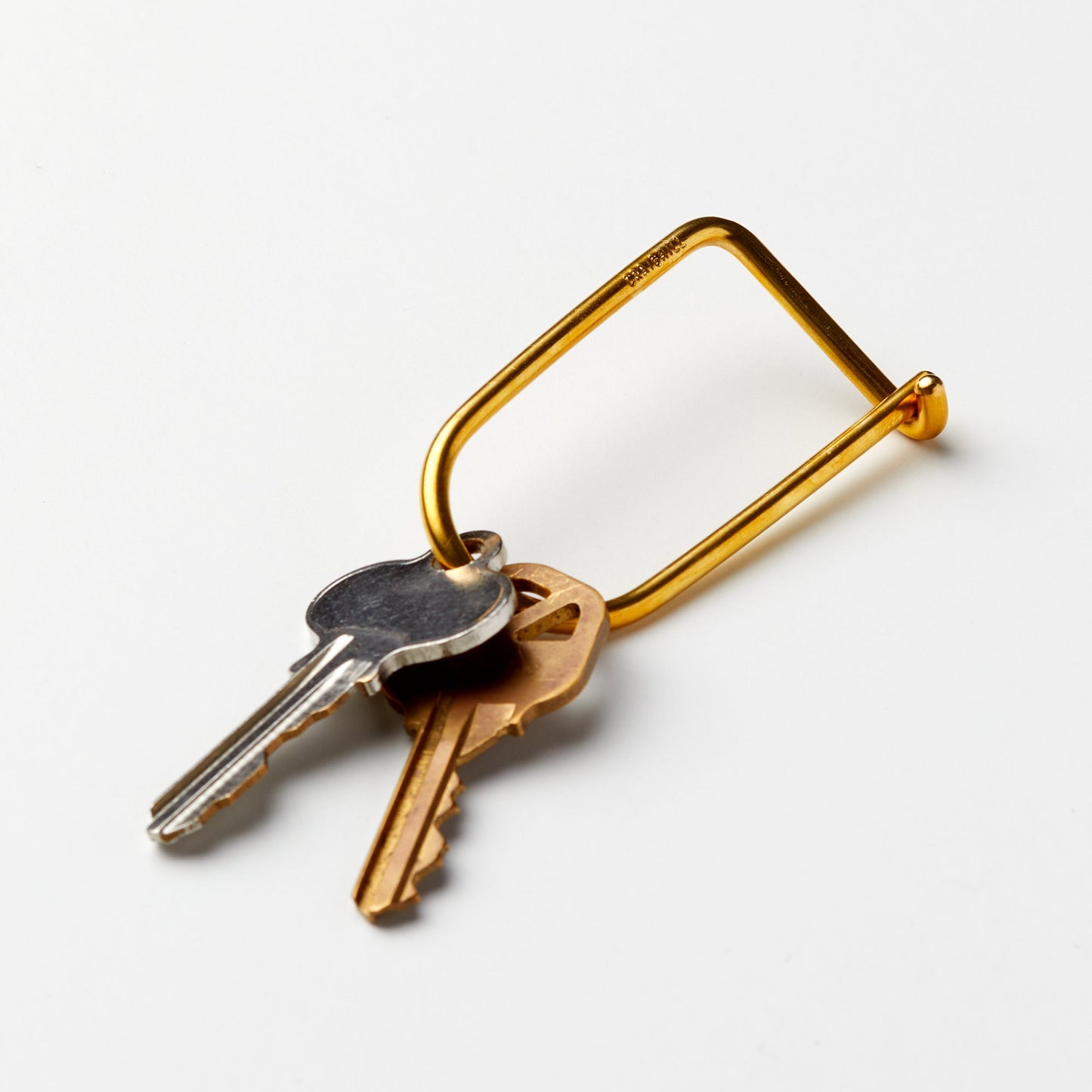 Craighill Wilson Keyring Brass