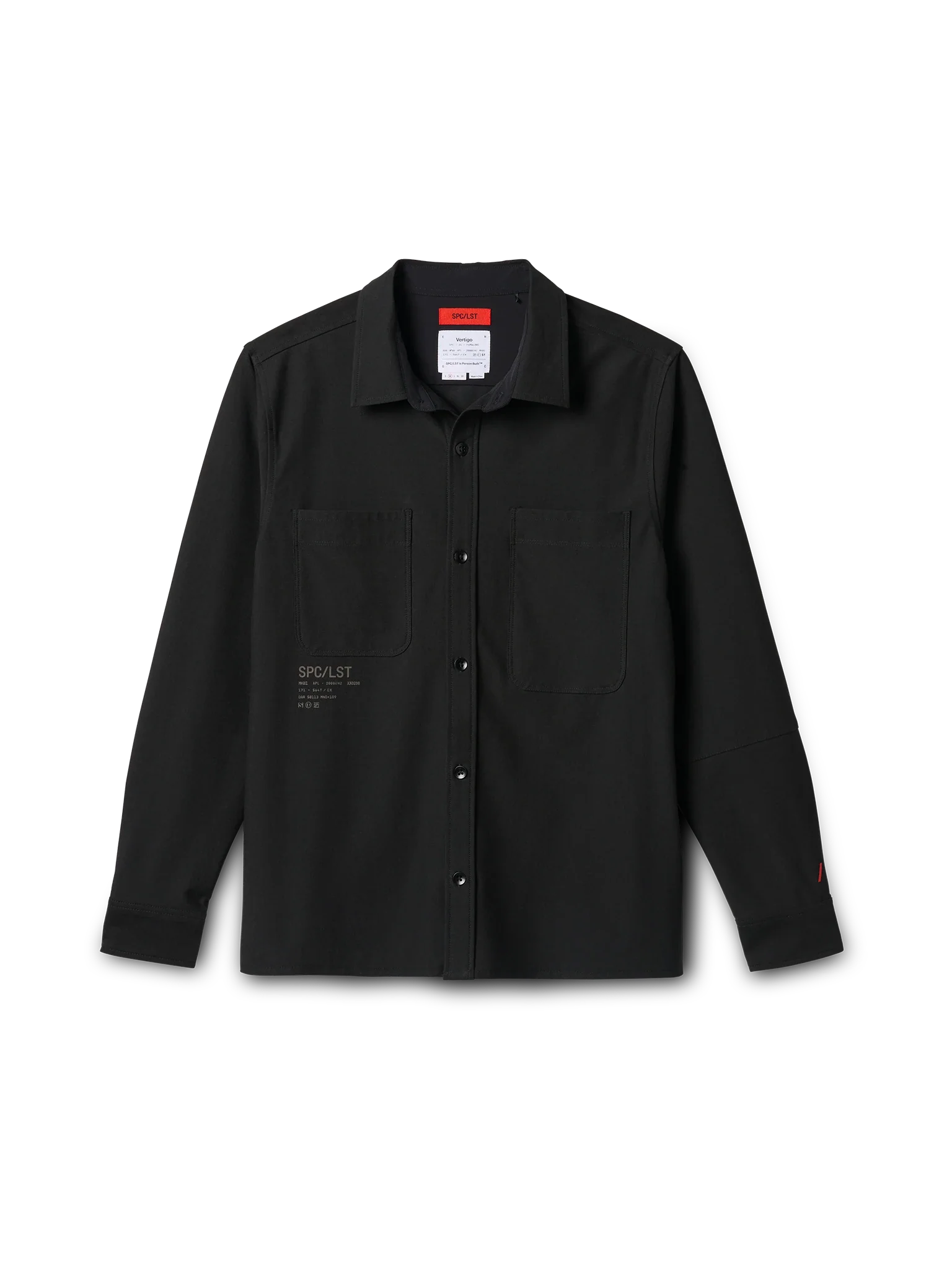SPC/LST Vertigo Overshirt Black