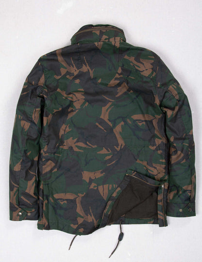 Rivay Waxed Cotton Camo Field Jacket