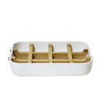 Alder Plant Fiber Soap Dish - White