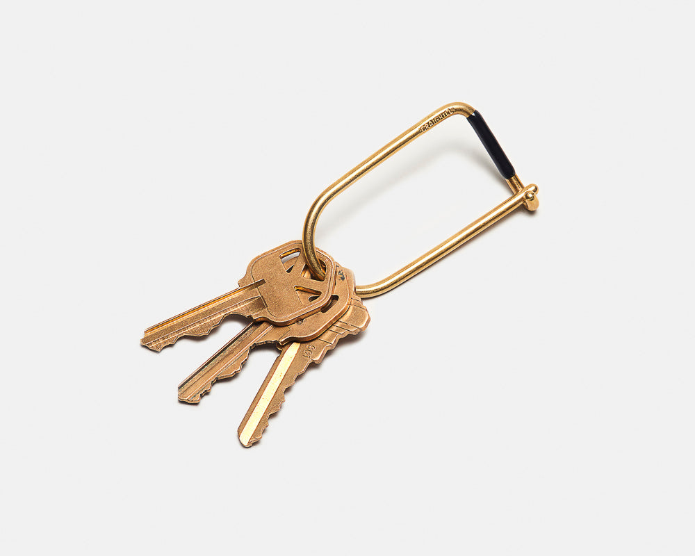 Craighill Wilson Keyring - Enameled Black