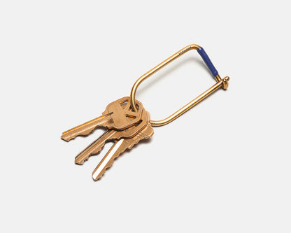 Craighill Wilson Keyring - Enameled Blue