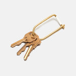 Craighill Wilson Keyring - Enameled - White