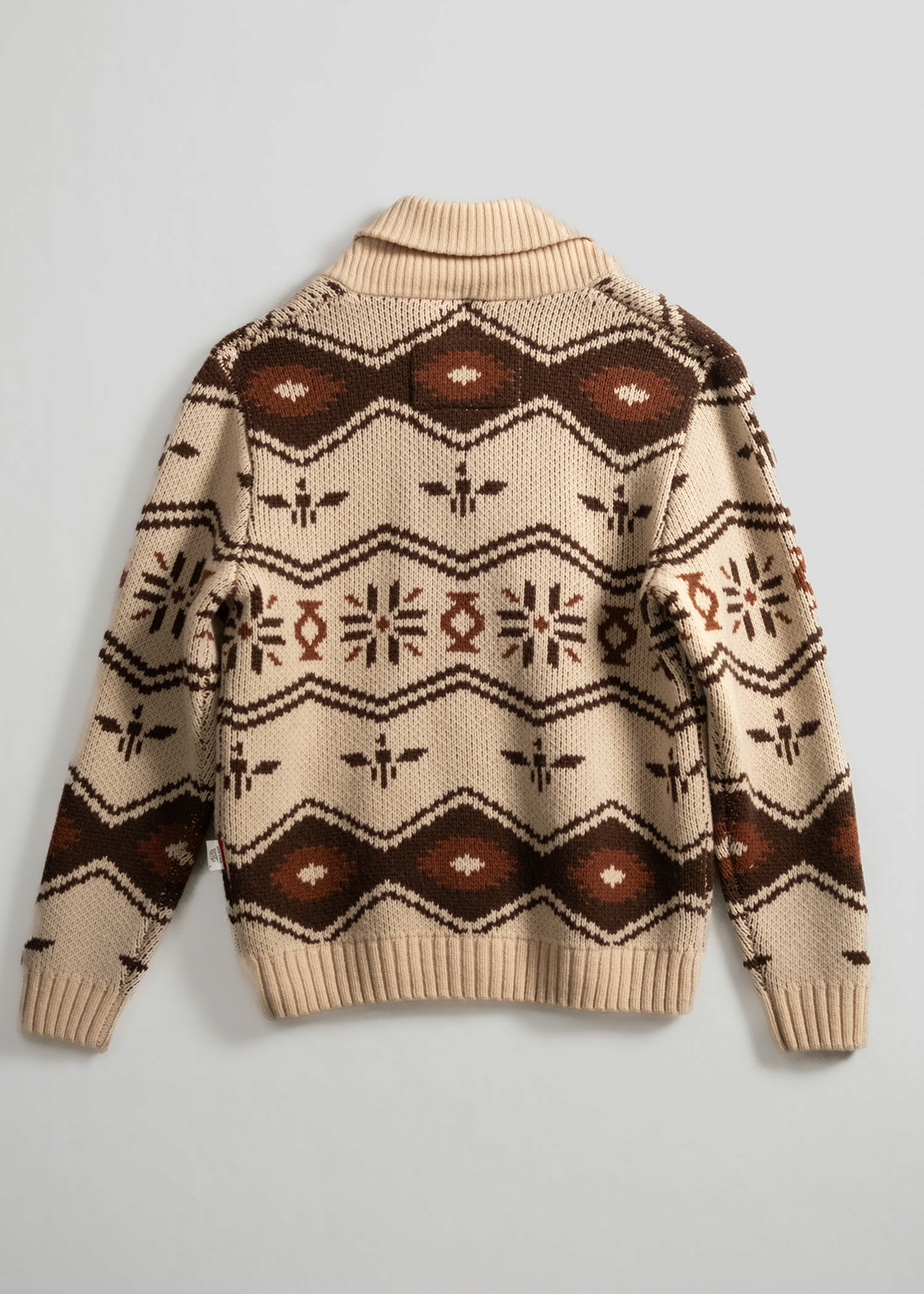 Iron & Resin Wincha Shawl Collar Sweater