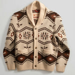 Iron & Resin Wincha Shawl Collar Sweater - Natural