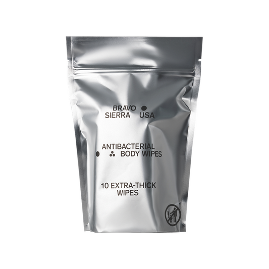 Bravo Sierra Antibacterial Body Wipes