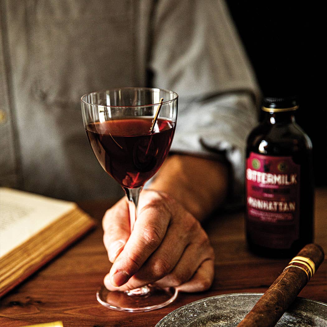 Bittermilk Bourbon Barrel Aged Manhattan Cocktail Mixer