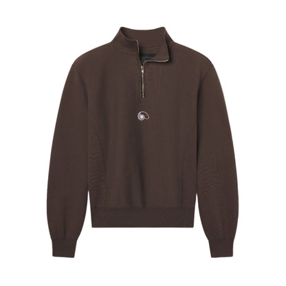 AARON LEVINE HALF ZIP SWEATSHIRT