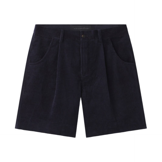 AARON LEVINE SINGLE PLEAT CORDUROY SHORT