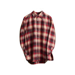 AARON LEVINE SHADOW FLANNEL - CHERRY