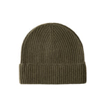 Aaron Levine Cashmere Beanie - OLIVE