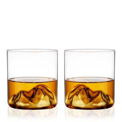 Mountain Crystal Tumblers Set