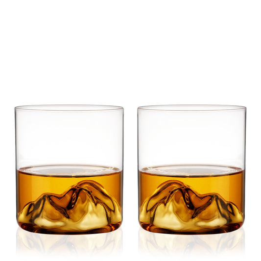 Mountain Crystal Tumblers Set