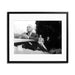 Gianni Agnelli Framed Print - Black Frame