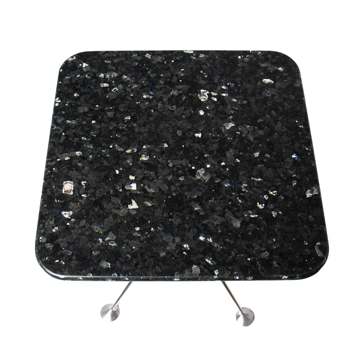 Alexander Girard Side Table in Blue Pearl Granite