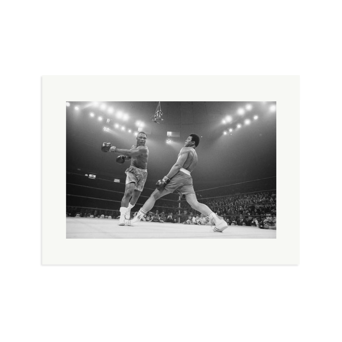 Ali Dodging a Punch From Frazier Print Only XL