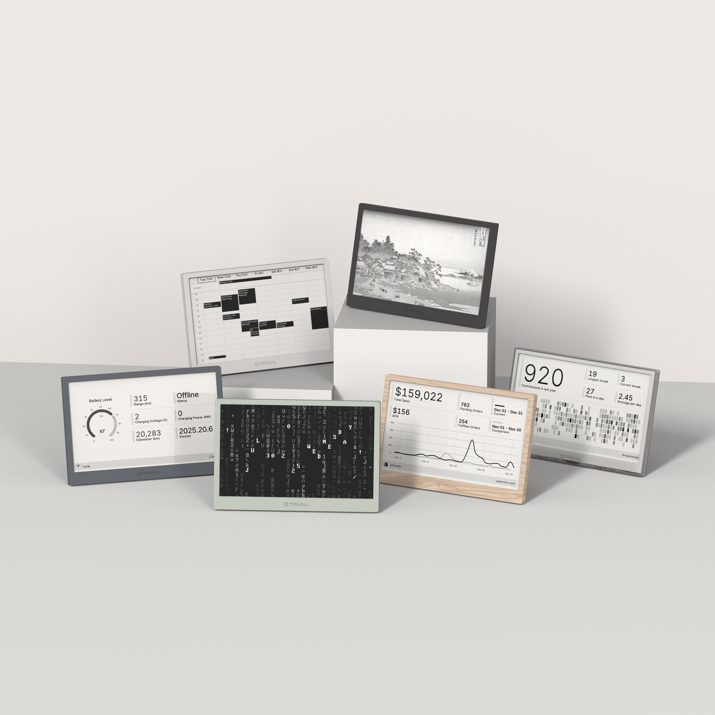 TRMNL Open Source Home Display | Uncrate Supply