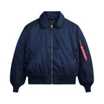 ALPHA INDUSTRIES B-15 BOMBER JACKET (HERITAGE) - REPLICA BLUE