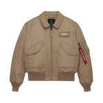 Alpha Industries CWU 45/P Heritage Bomber Jacket - VINTAGE KHAKI
