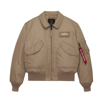Alpha Industries CWU 45/P Heritage Bomber Jacket VINTAGE KHAKI