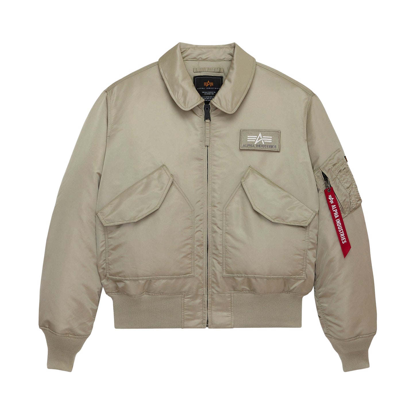 Alpha Industries CWU 45/P Heritage Bomber Jacket MINERAL