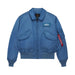 Alpha Industries CWU 45/P Heritage Bomber Jacket - ELEMENTAL BLUE