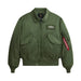 Alpha Industries CWU 45/P Heritage Bomber Jacket - SAGE GREEN