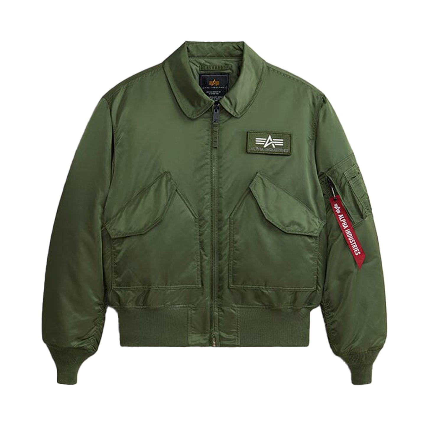 Alpha Industries CWU 45/P Heritage Bomber Jacket SAGE GREEN