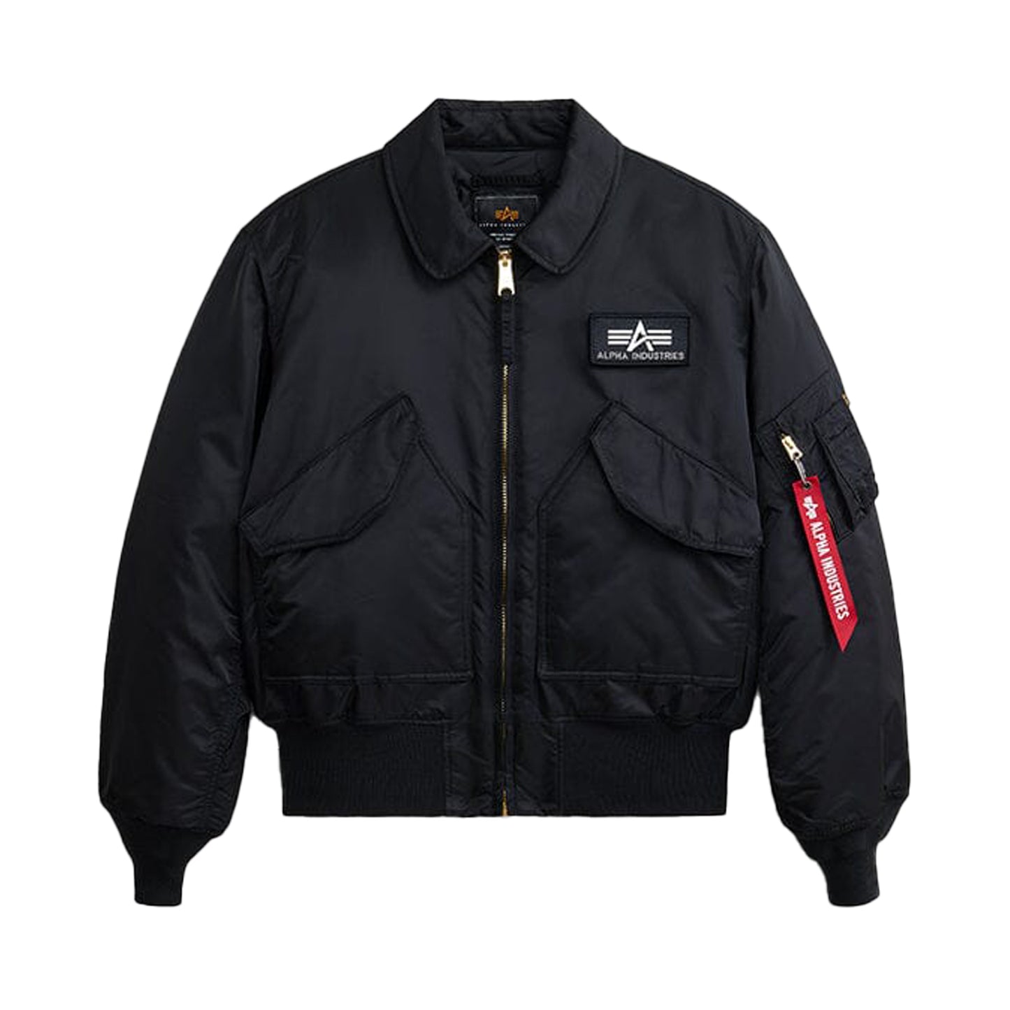 Alpha Industries CWU 45/P Heritage Bomber Jacket BLACK