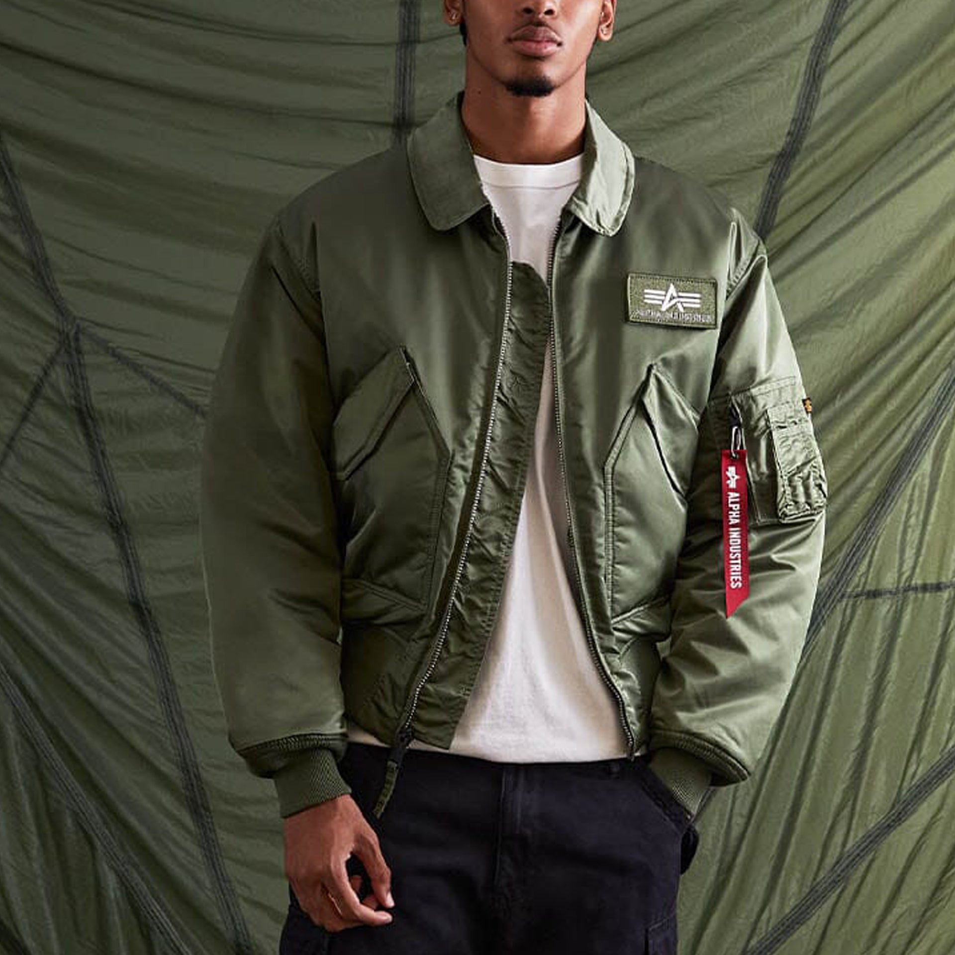 ジャケット・アウター USA alpha cwu-45 flight jacket bomber Alpha Industries CWU 45-P Flight Jacket