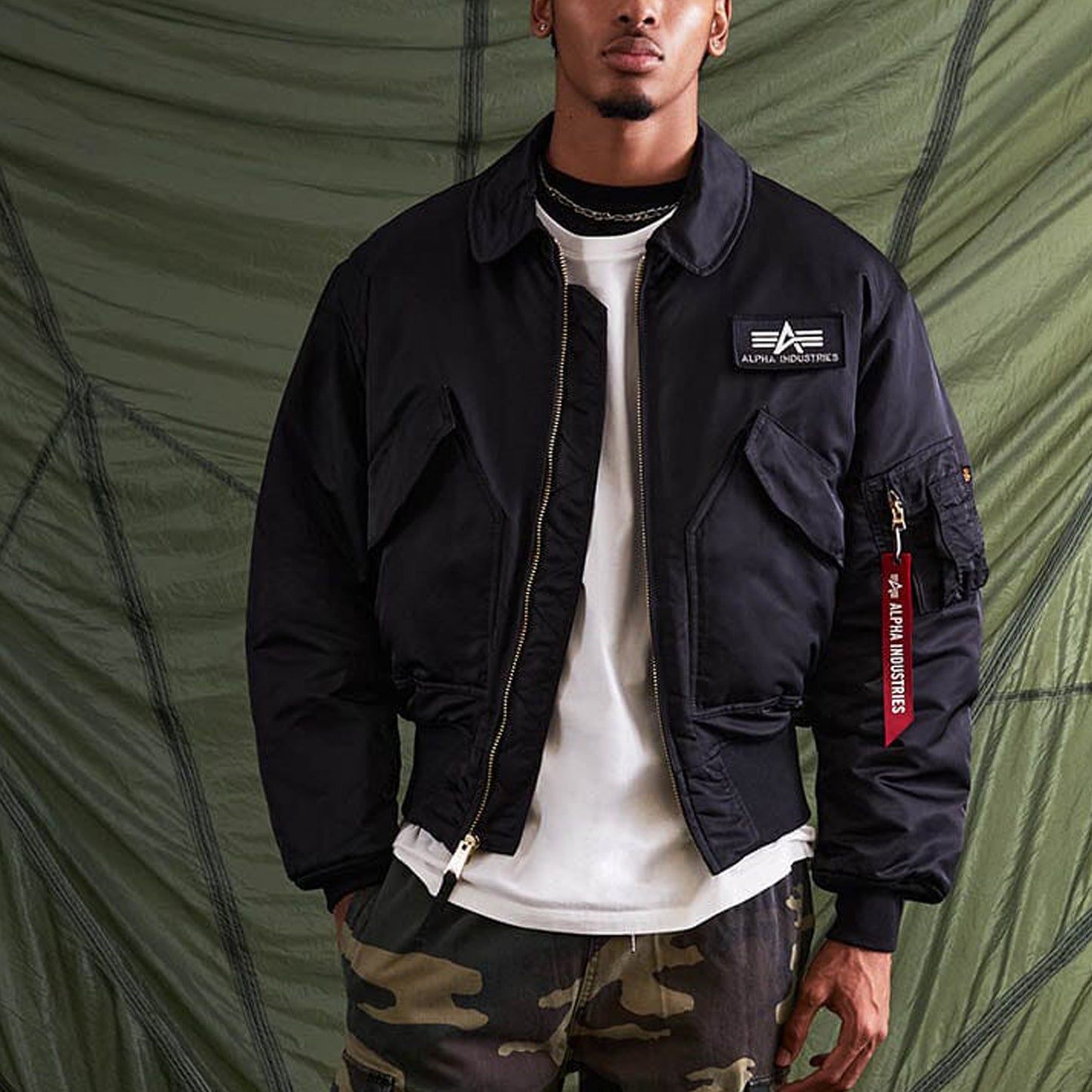 Alpha Industries CWU 45/P Heritage Bomber Jacket