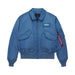 Alpha Industries CWU 45/P Heritage Bomber Jacket - ELEMENTAL BLUE