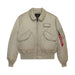 Alpha Industries CWU 45/P Heritage Bomber Jacket - MINERAL