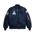 Alpha Industries NASA MA-1 BOMBER JACKET GEN II - REPLICA BLUE