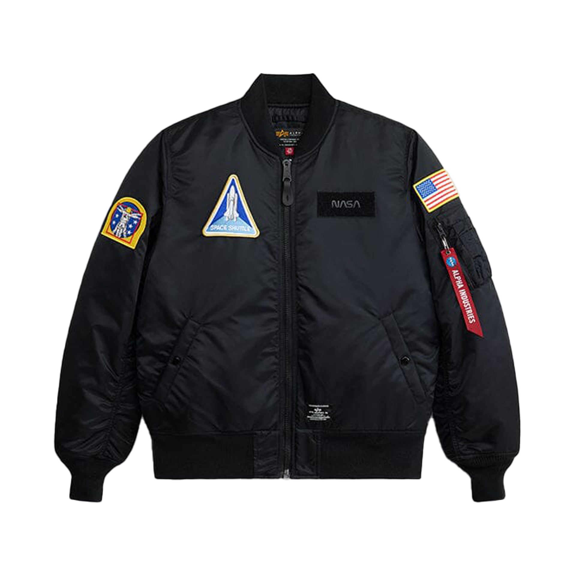 Alpha Industries NASA MA-1 BOMBER JACKET GEN II BLACK