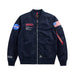 ALPHA INDUSTRIES L-2B NASA GEN II BOMBER JACKET - REPLICA BLUE