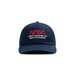 Alpha Industries NASA WORM LOGO CAP - REPLICA BLUE