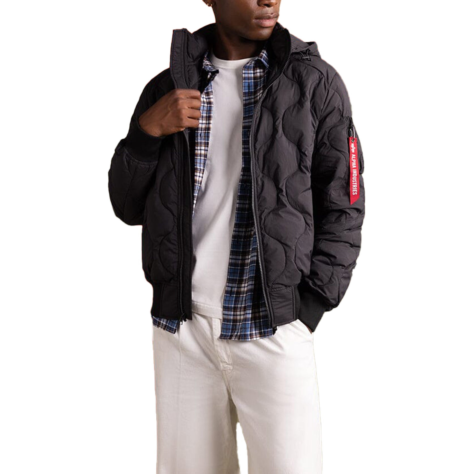 ジャケット・アウター everyone quilting down jacket Alpha Industries Lightweight Quilted Water Resistant Down