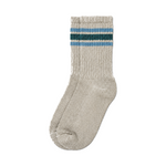 American Trench Merino Activity Crew Socks - silver