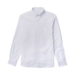 American Trench Slow Weave Oxford - blue/white