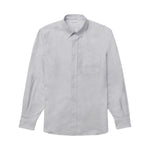 American Trench Slow Weave Oxford - Lt. Grey