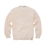 American Trench Shaker Stitch Sweater - natural