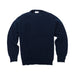 American Trench Shaker Stitch Sweater - navy