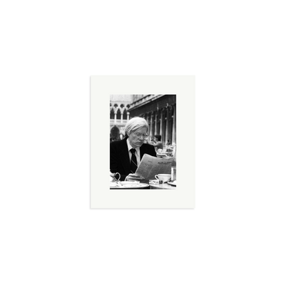 Andy Warhol in Venice Framed Print